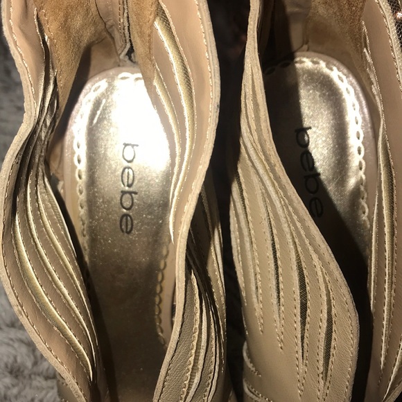 Nude BEBE High heels - Picture 4 of 4